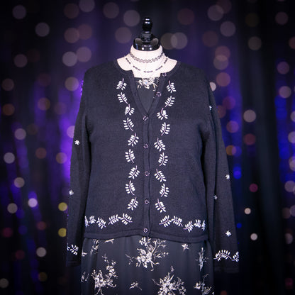 silver fern cardigan sweater