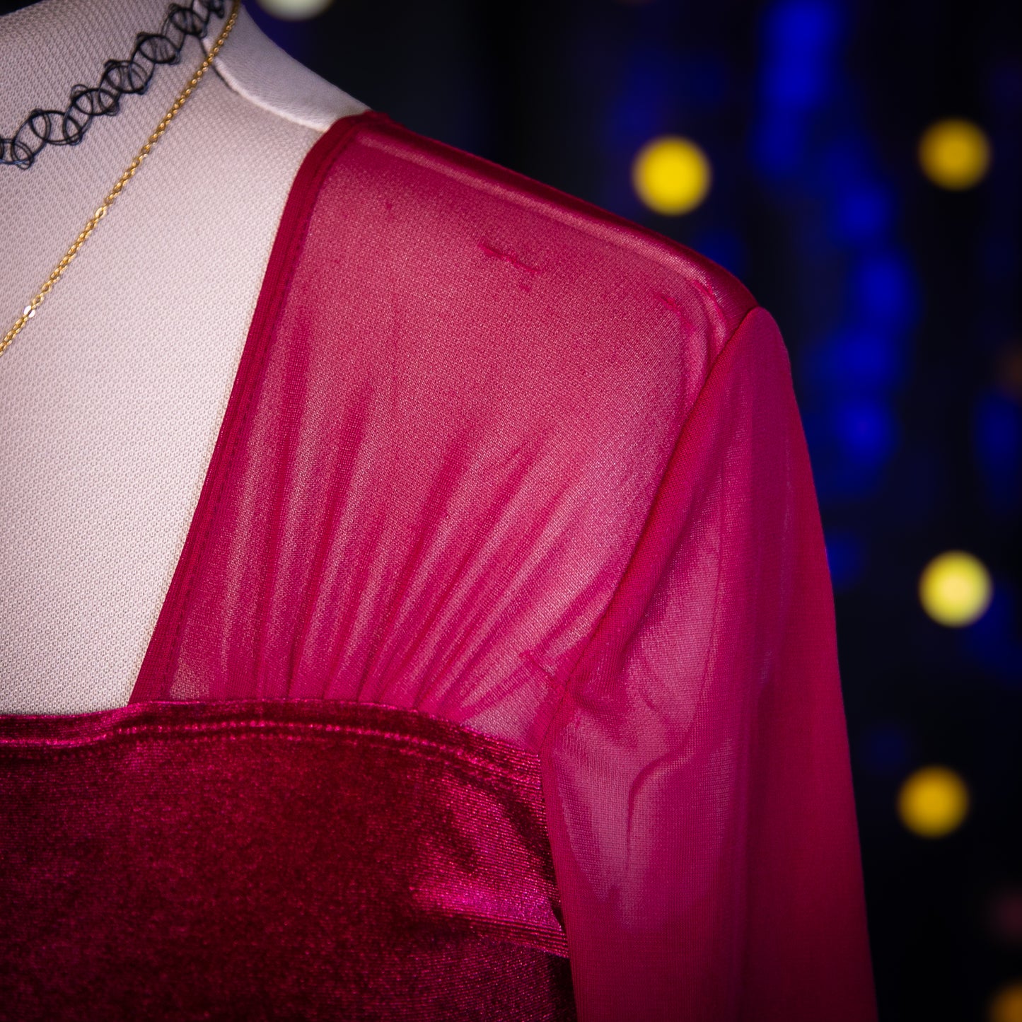 cranberry garnet top