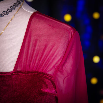 cranberry garnet top