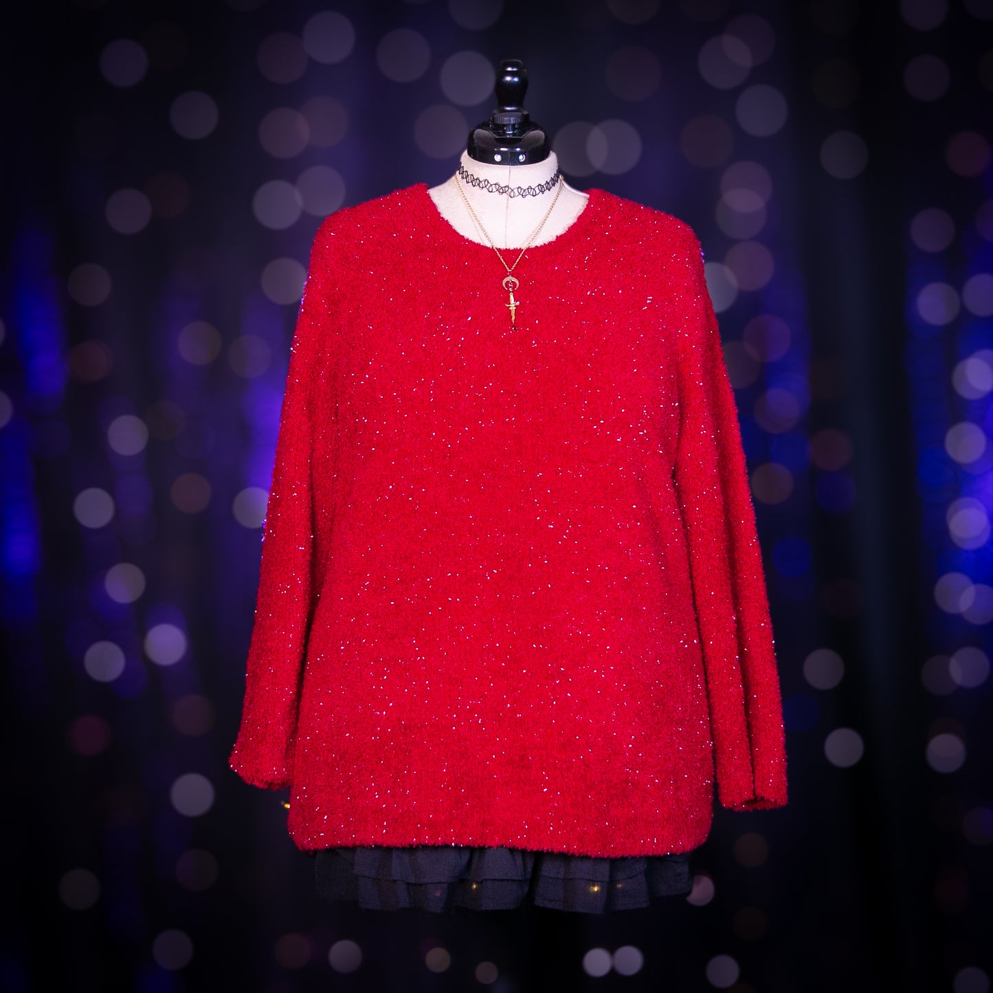 blood moon sweater