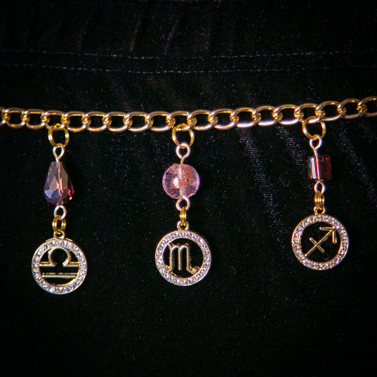 the aphrodite charmed chain belt
