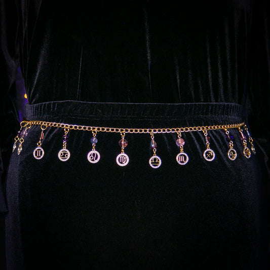 the aphrodite charmed chain belt