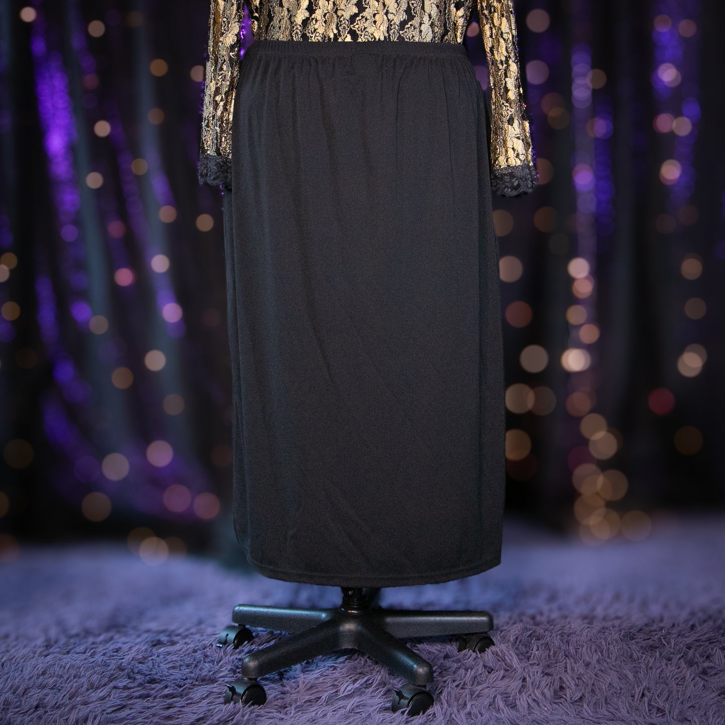 black cat skirt