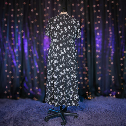 midnight moonflowers dress