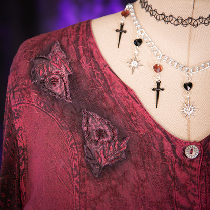 two coffins top