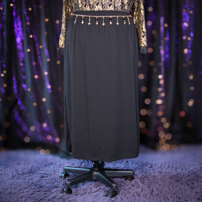 black cat skirt