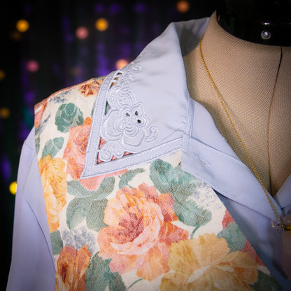 the periwinkle top
