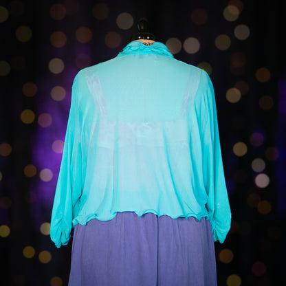 orchid fairy cardigan top