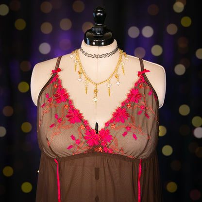 plumeria fairy dress