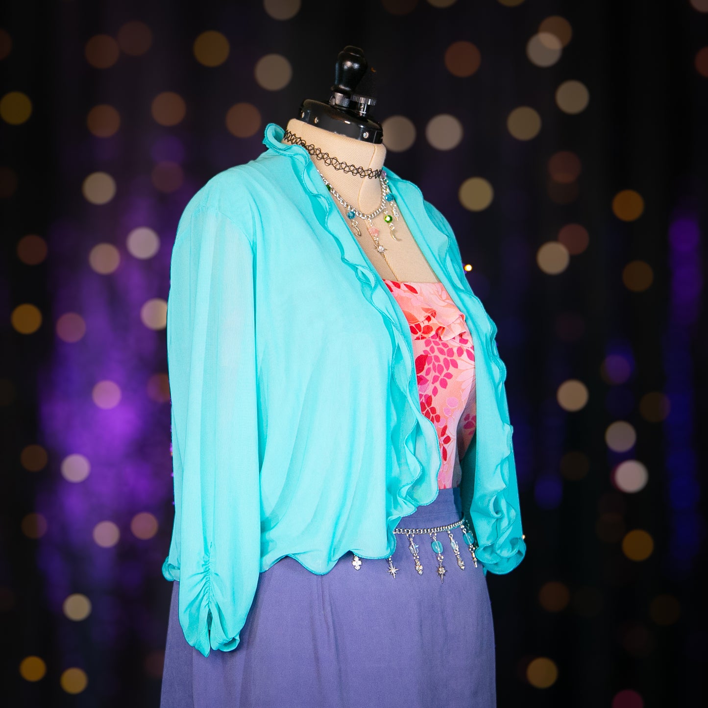 orchid fairy cardigan top