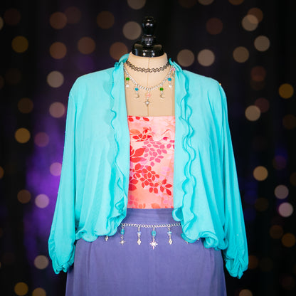 orchid fairy cardigan top
