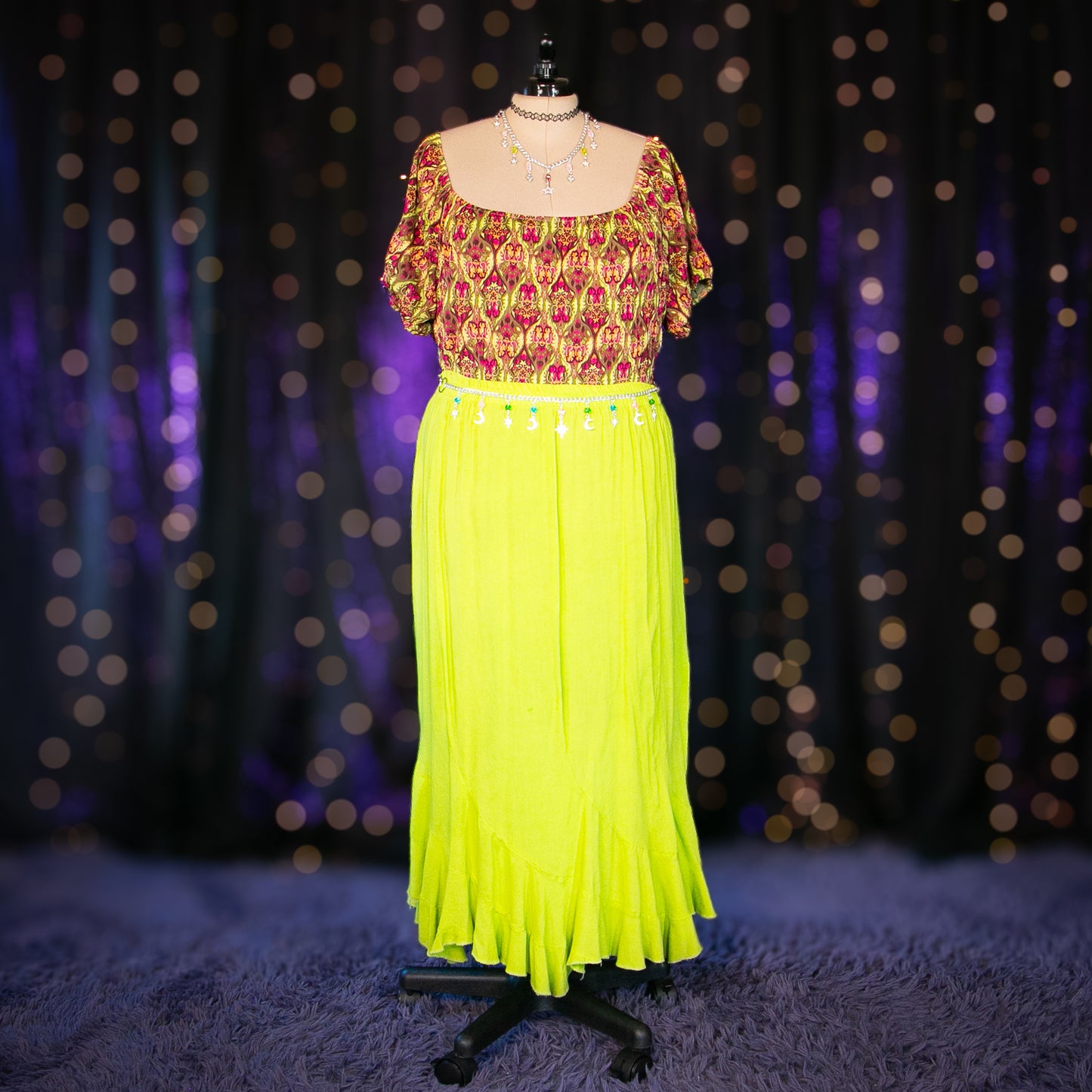 lime hellebore fairy skirt