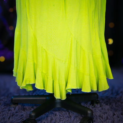 lime hellebore fairy skirt