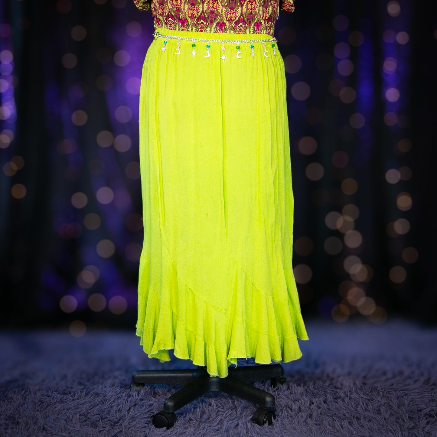 lime hellebore fairy skirt
