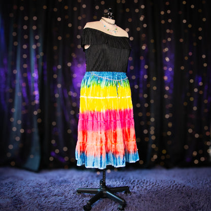 rainbow fairy skirt