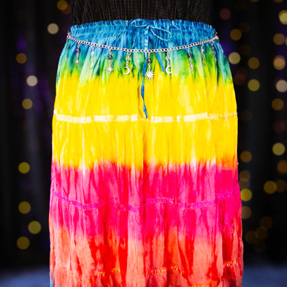 rainbow fairy skirt