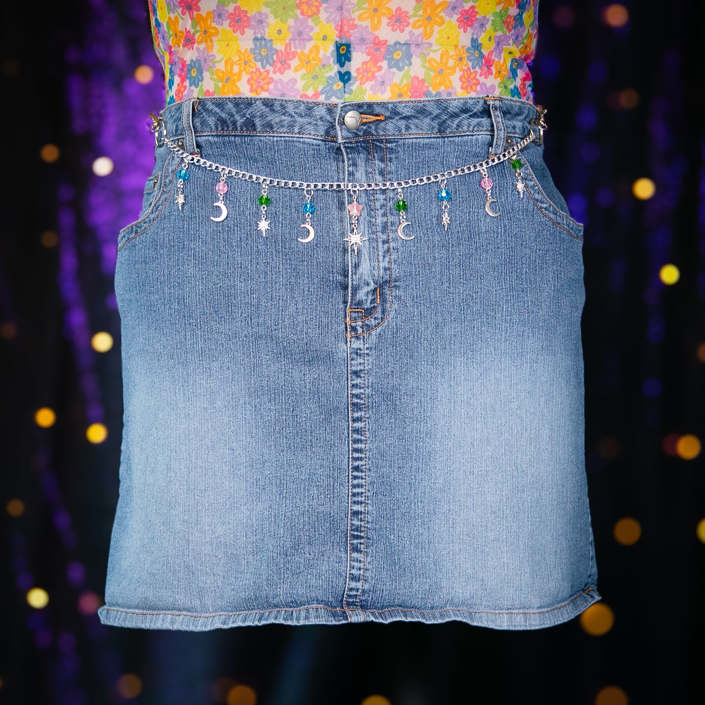 cornflower fairy skort