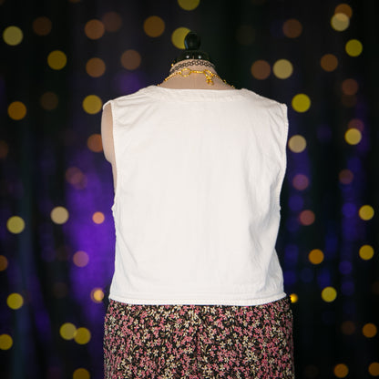 sunflower fairy vest