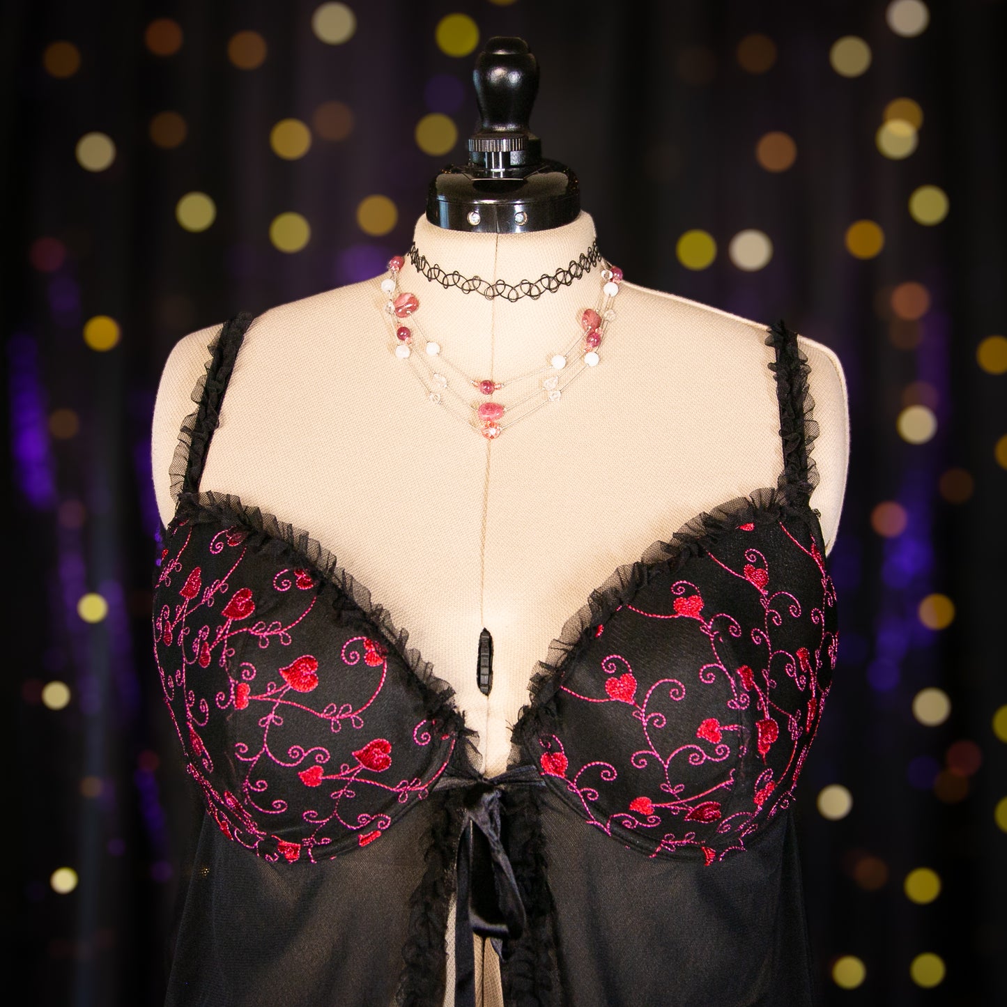 bleeding heart fairy dress