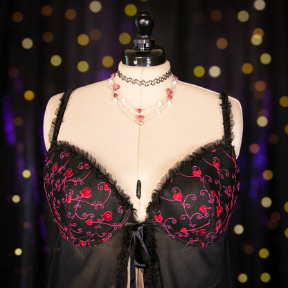 bleeding heart fairy dress