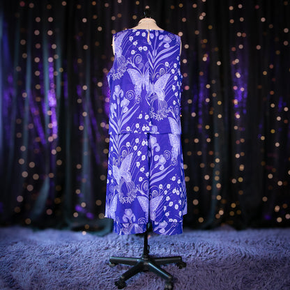 butterfly pea fairy dress