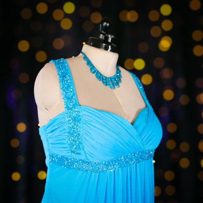 forget-me-not fairy gown