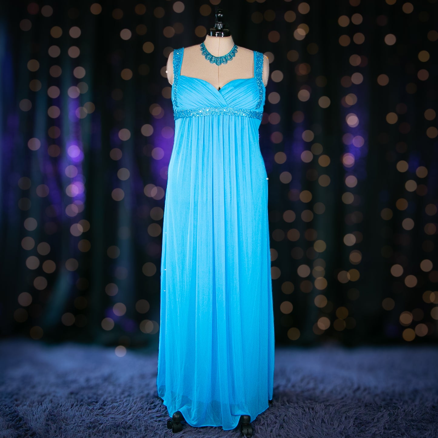 forget-me-not fairy gown