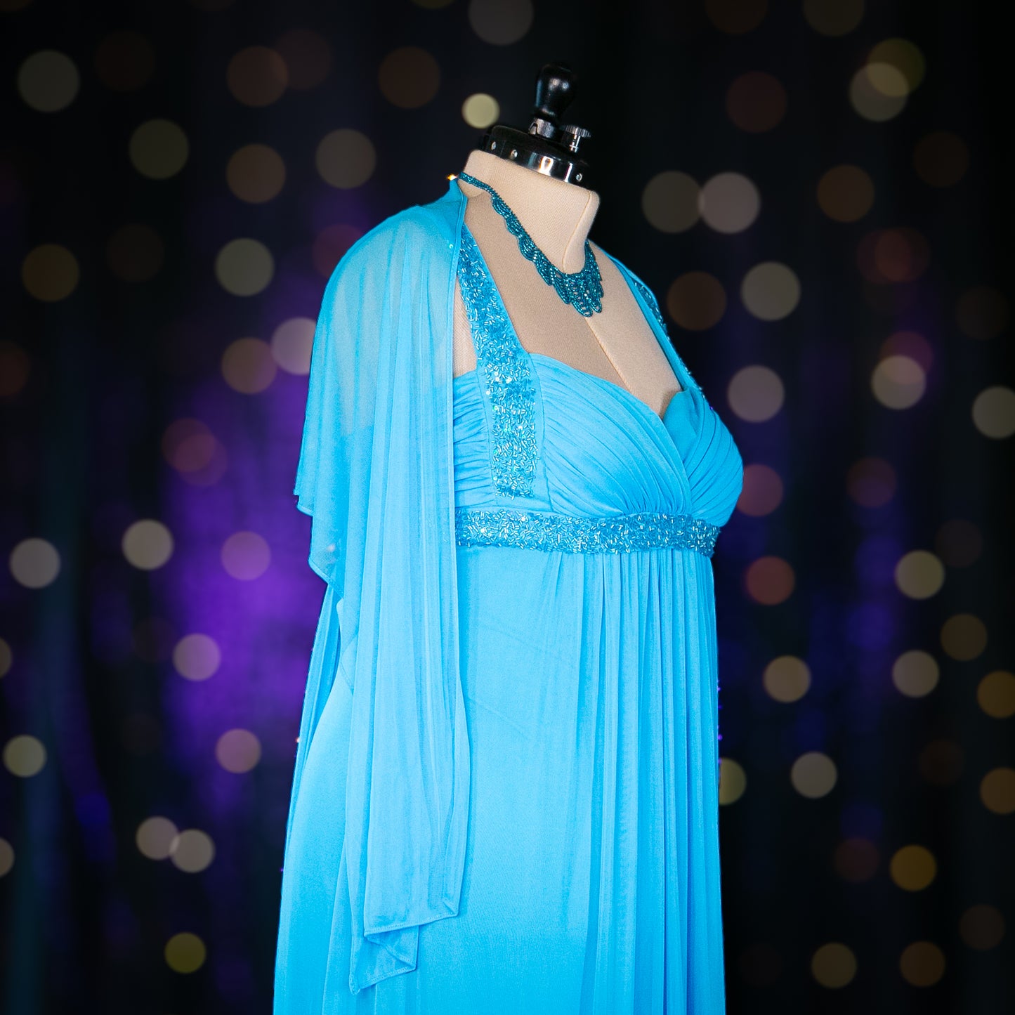forget-me-not fairy gown
