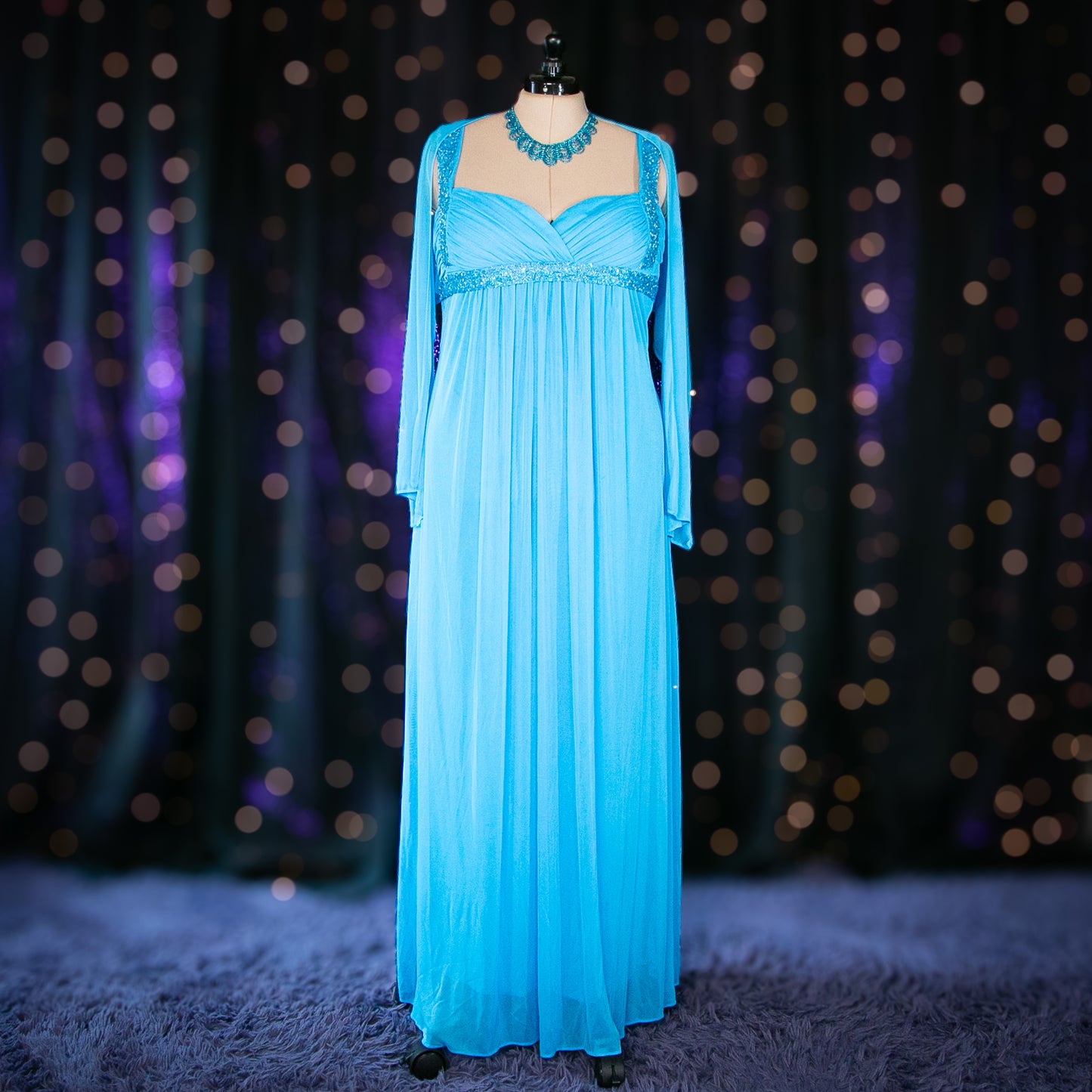 forget-me-not fairy gown