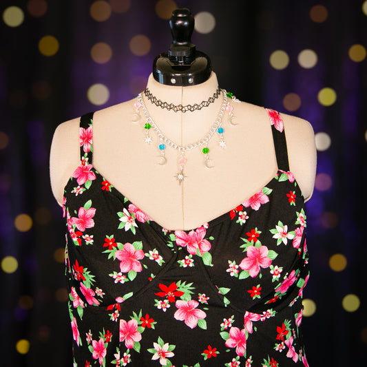 hibiscus fairy swim dress