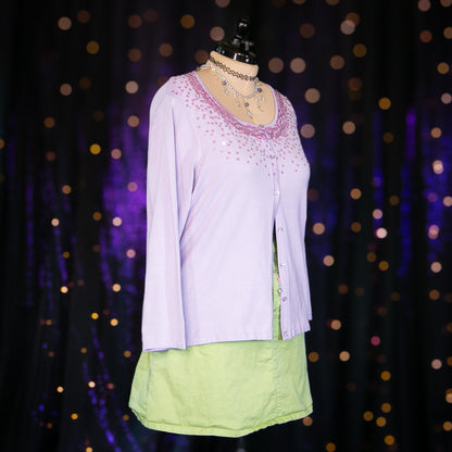 wisteria fairy cardigan