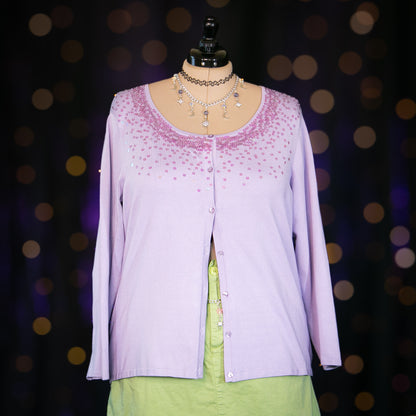 wisteria fairy cardigan