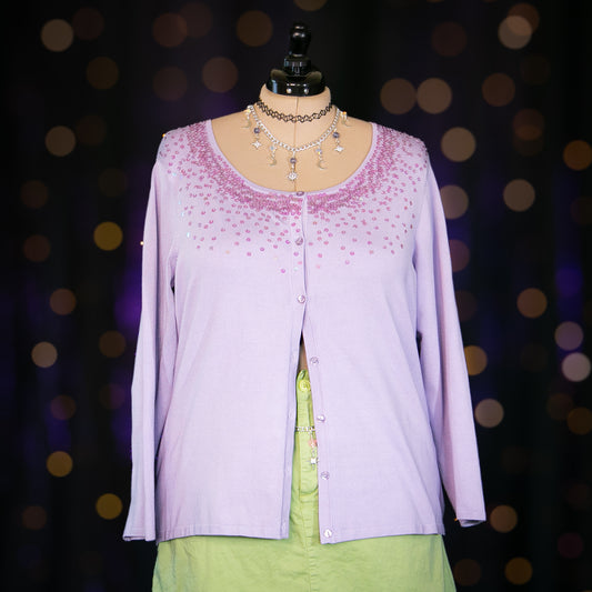 wisteria fairy cardigan