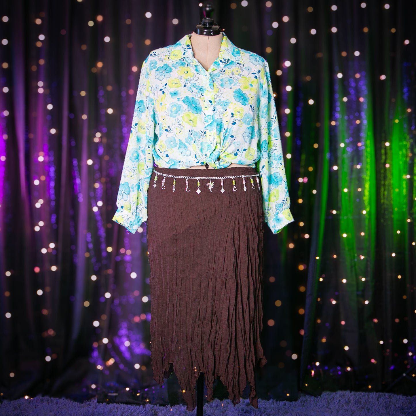 the blue poppy top