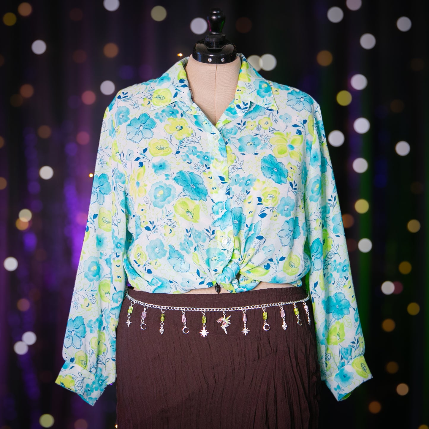 the blue poppy top