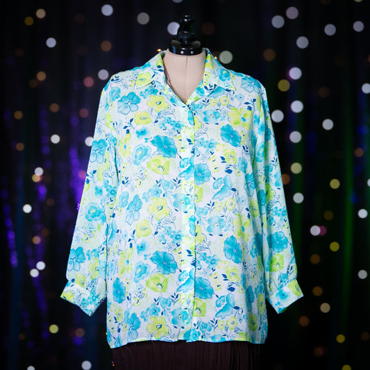 the blue poppy top