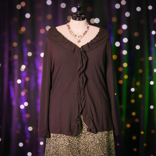 the maple cardigan top