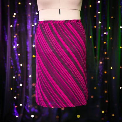 the fuchsia skirt