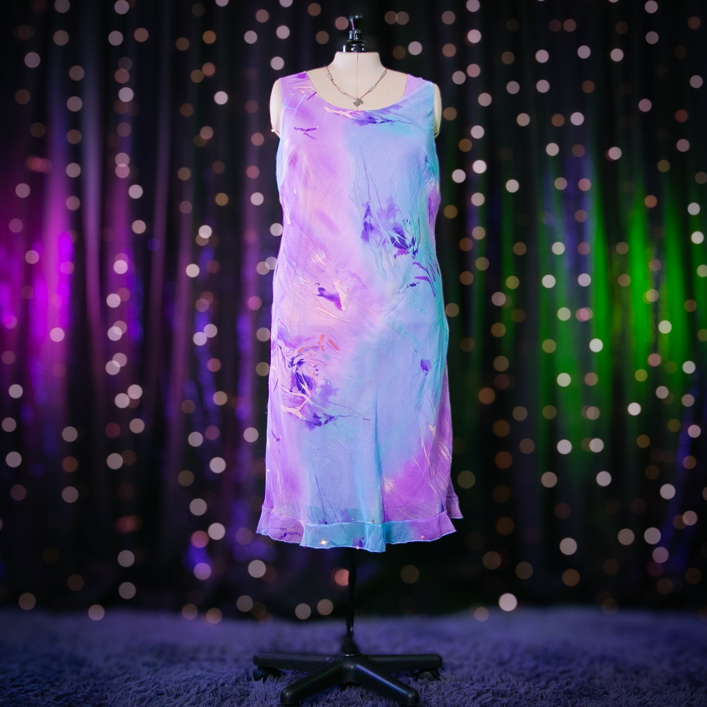 the hydrangea cardigan + dress set