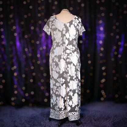 silver moonstone dress