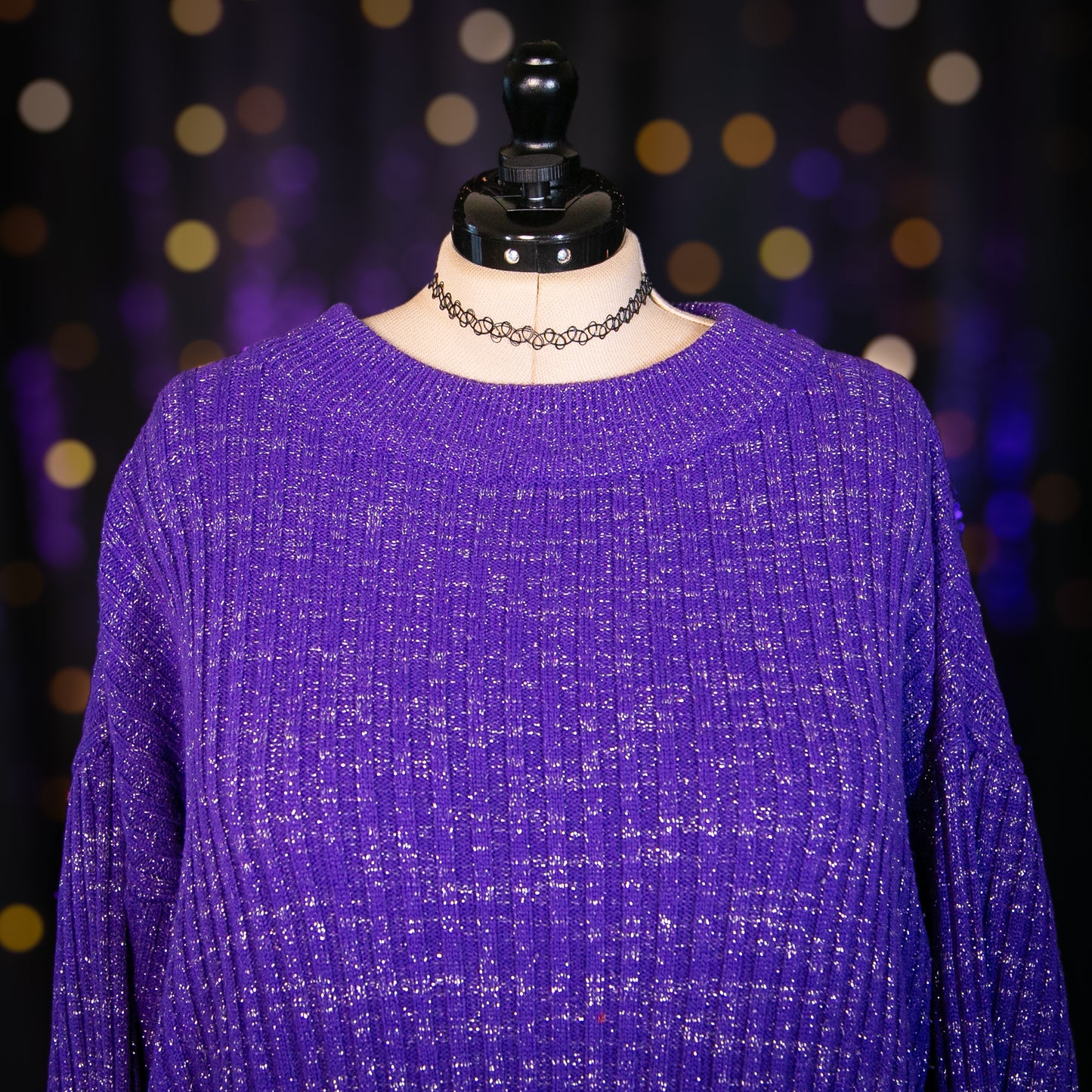 amethyst tower sweater
