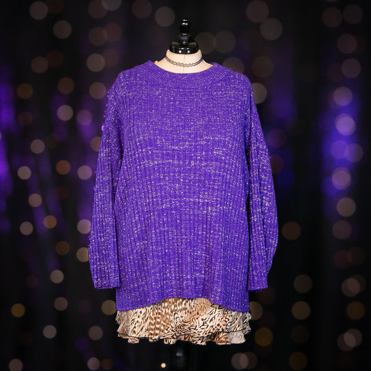 amethyst tower sweater