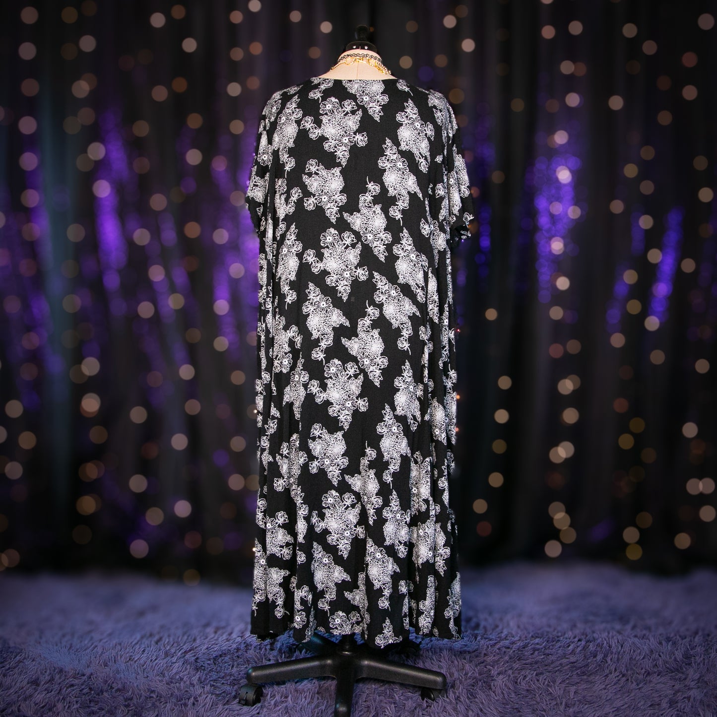 pressed wildflower dress