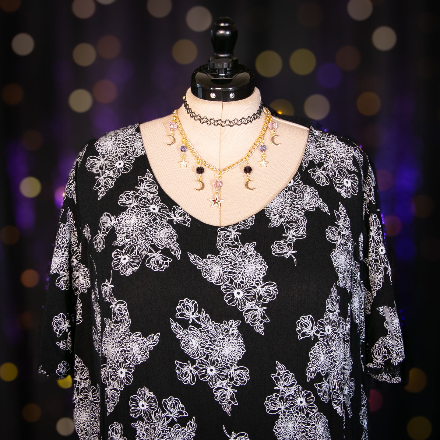 pressed wildflower dress