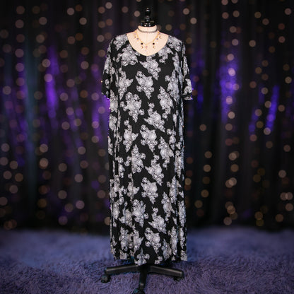 pressed wildflower dress