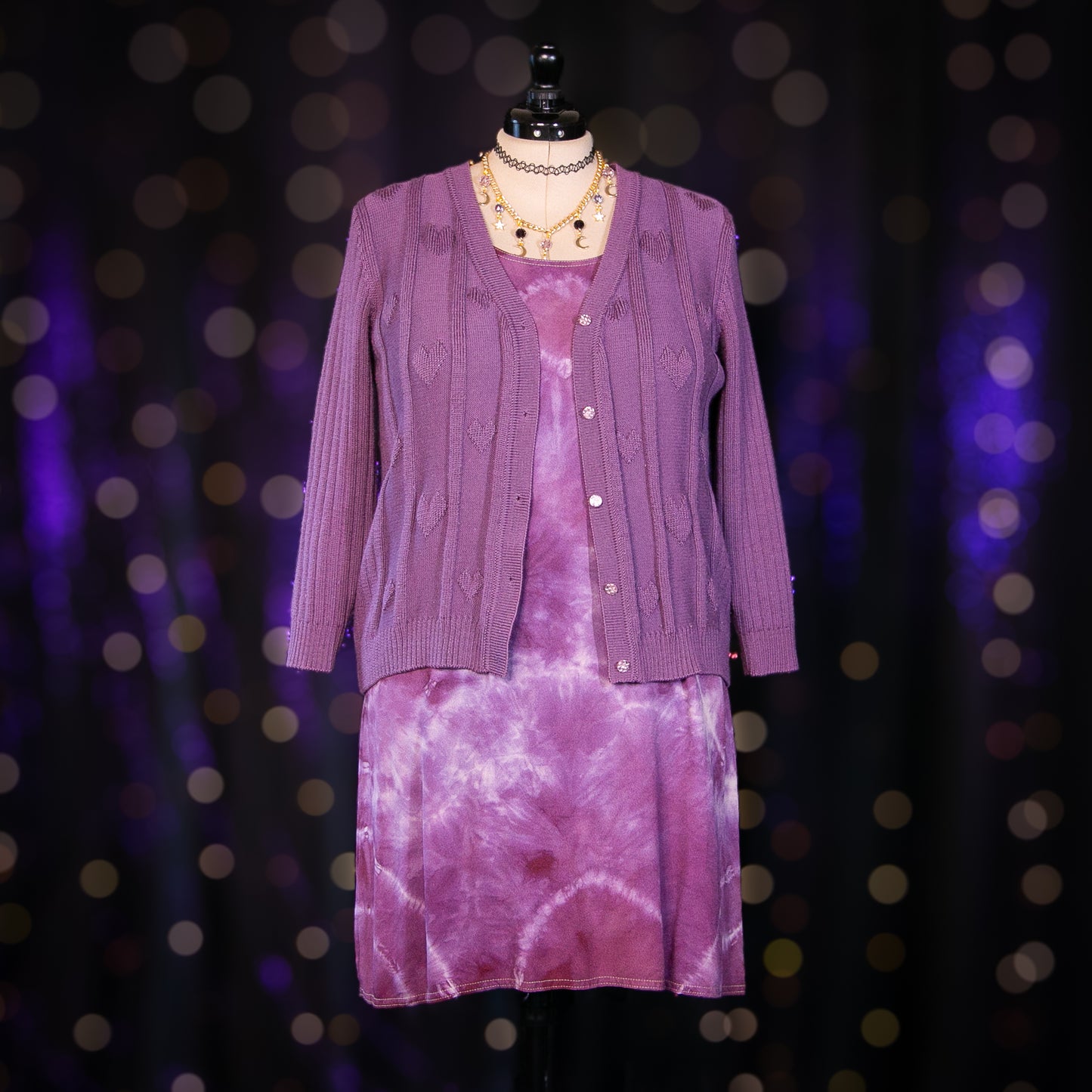 enchanted amethyst dress