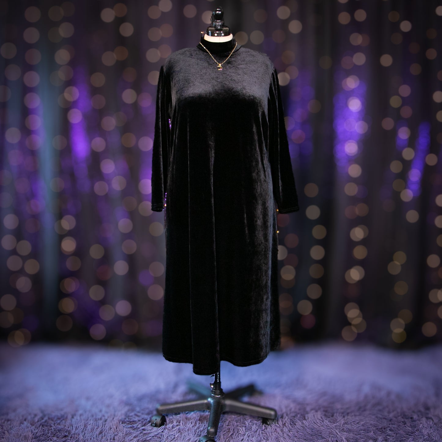 black tourmaline dress
