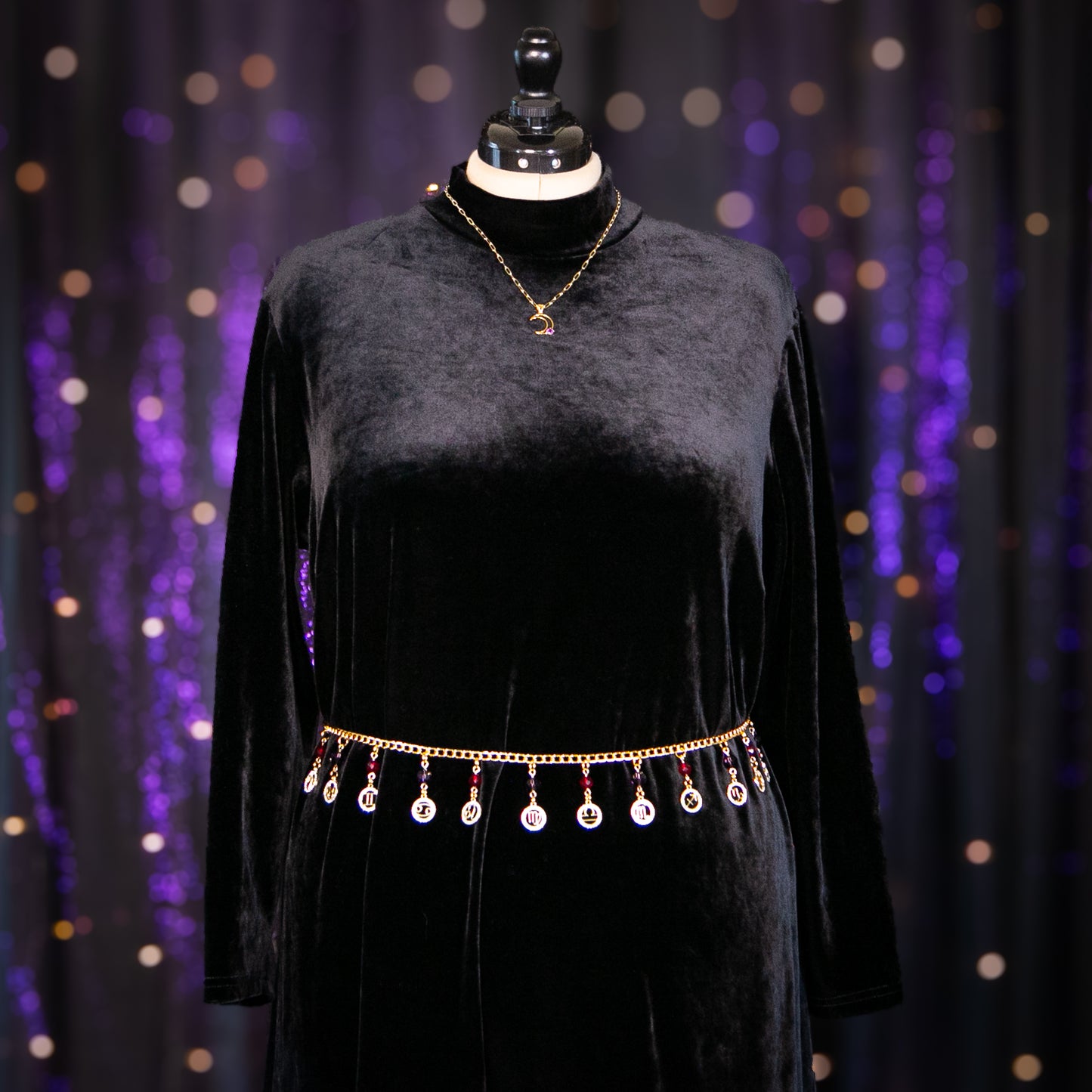 black tourmaline dress