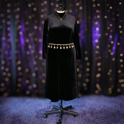 black tourmaline dress