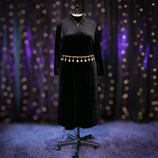 black tourmaline dress